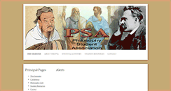 Desktop Screenshot of philosophystudentassociation.com