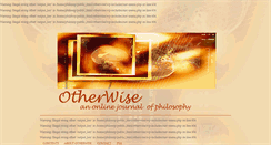 Desktop Screenshot of otherwise.philosophystudentassociation.com